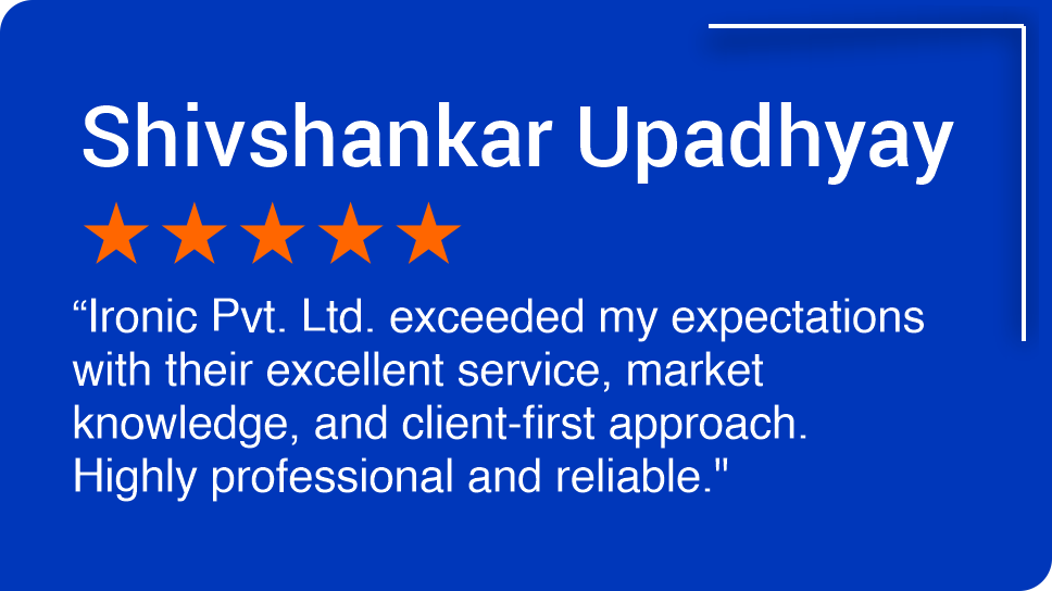 Shivshankar Upadhyay​ testimonial